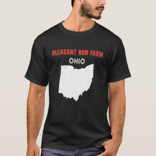 Pleasant Run Farm Ohio USA Staat America Travel Oh T-Shirt