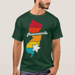 Pleasantville New Jersey Vintag Distressed Souven T-Shirt