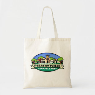 Pleasantville Pennsylvania Kleinstadt Wiederverwer Tragetasche