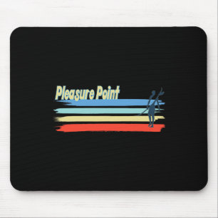 Pleasure Point Surf Strand, Surfer-Typ für Männer Mousepad