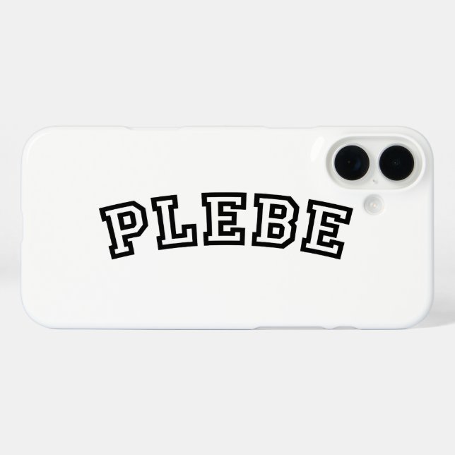 PLEBE Case-Mate iPhone HÜLLE (Rückseite (Horizontal))