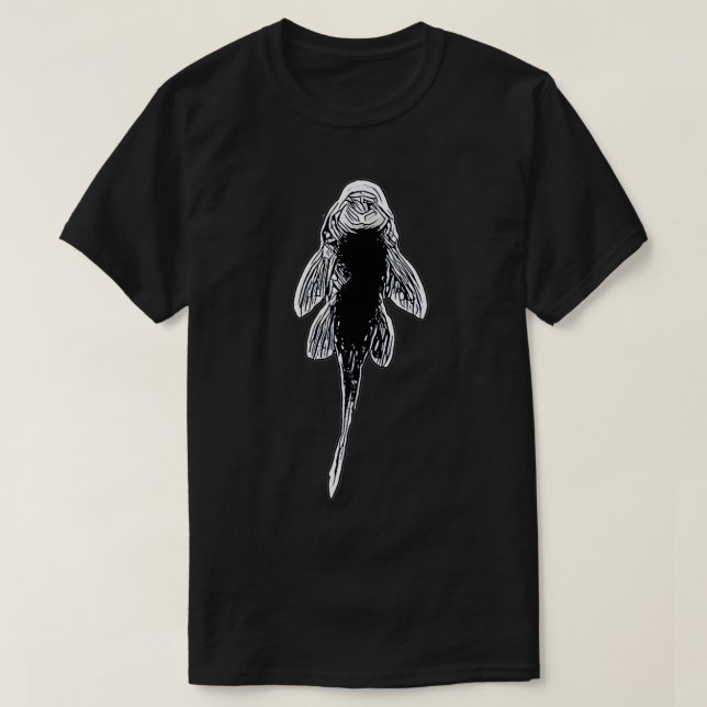Plecostomus Sucker Fish Keeper Pleco Premium  T-Shirt (Design vorne)