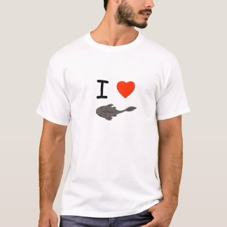 Plecostomuses Herz I der Männer Shirt