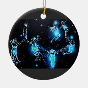 Pleiades Keramik Ornament