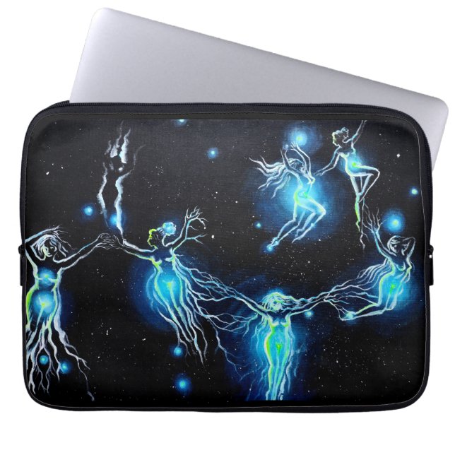 Pleiades Laptopschutzhülle (Vorderseite)
