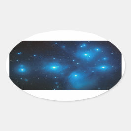 Pleiades Oval Sticker
