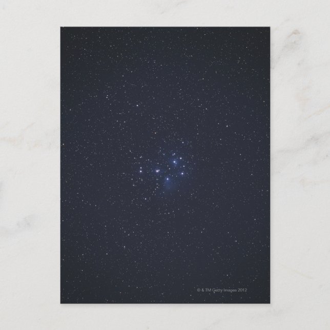 Pleiades Postkarte (Vorderseite)
