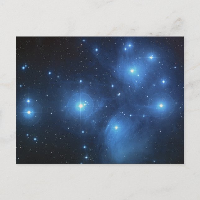 Pleiades Postkarte (Vorderseite)