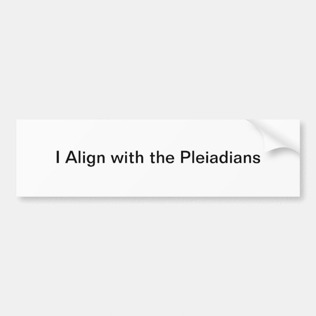 pleiadian Autoaufkleber (Vorne)