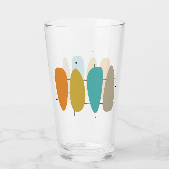 Plektrum aus dem Mittelalter auf der Lines Glas (Vorderseite)