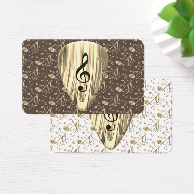 Plektrum für personalisierte Musiknote (Schreibtisch)