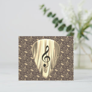 Plektrum für personalisierte Musiknote