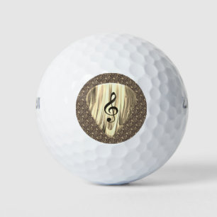 Plektrum für personalisierte Musiknote Golfball