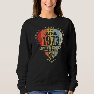 Plektrum Legends wurden im Juni 1973 Geboren Gitar Sweatshirt