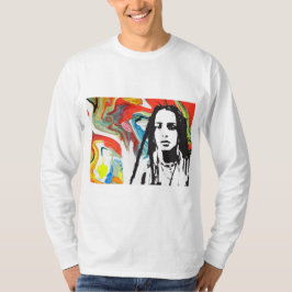 Plena Punk Puerto Rican Art Men's Long Sleeve T-Shirt