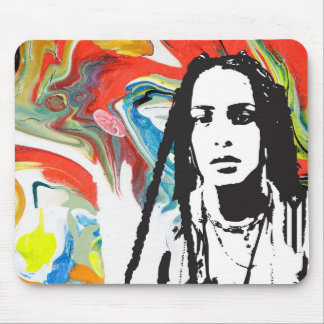 Plena Punk puerto-ricanische Kunst Mousepad