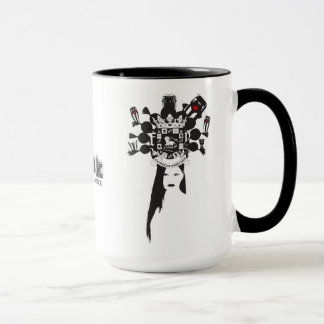 Plena Punk puerto-ricanische Kunst Tasse