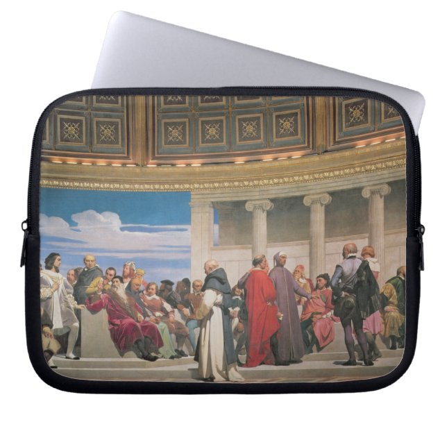 Plenarsaal: Künstler alles Alters, Detail des righ Laptopschutzhülle (Vorderseite)