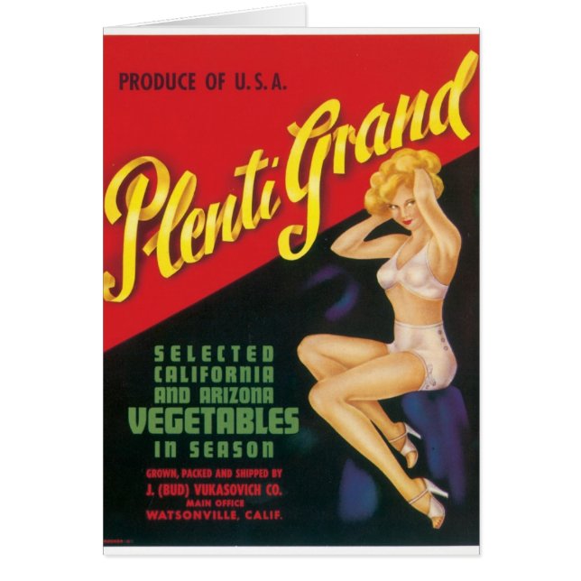 Plenti großartig (Vorne)