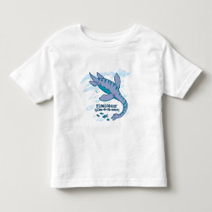 Plesiosaurier Blaues Meer Dinosaurier Kleinkind T T-shirt