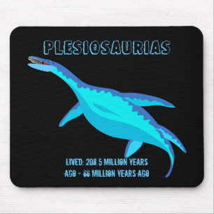 Plesiosaurus Dinosaurier Mousepad