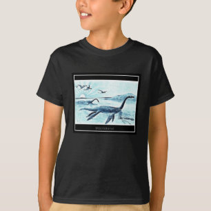 Plesiosaurus scherzt T - Shirt - Dunkelheit
