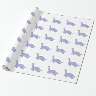 Plesiosaurus Wrapping Paper Geschenkpapier