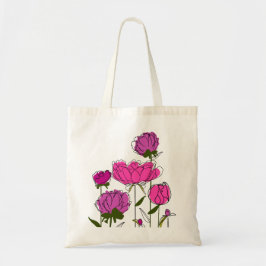 Plethora Peonies Tote Bag Tragetasche