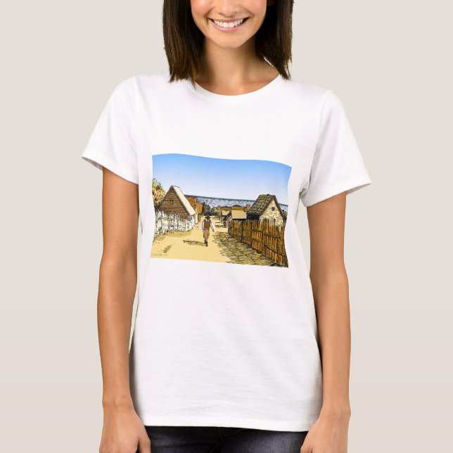Plimoth Plantage T-Shirt (Vorderseite)