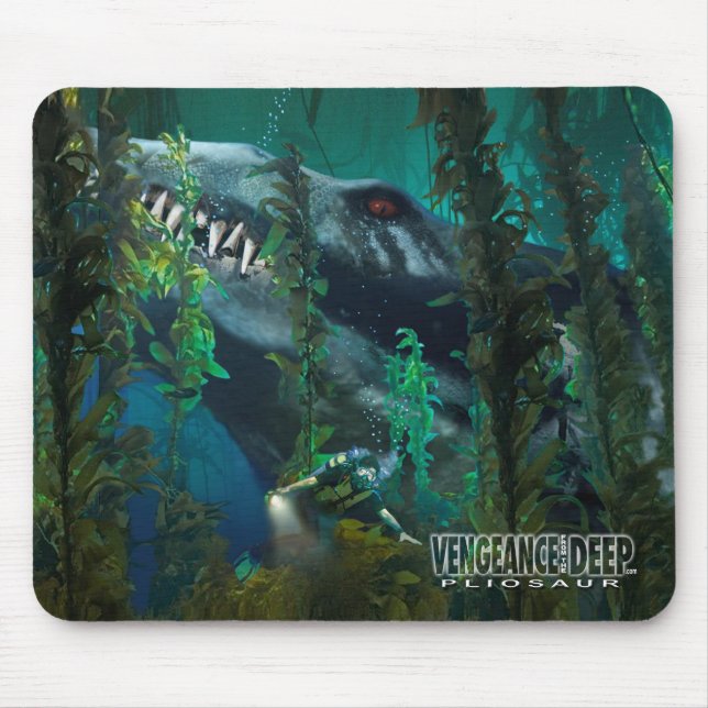 Pliosaur Mousepad 3 - Rache vom tiefen (Vorne)