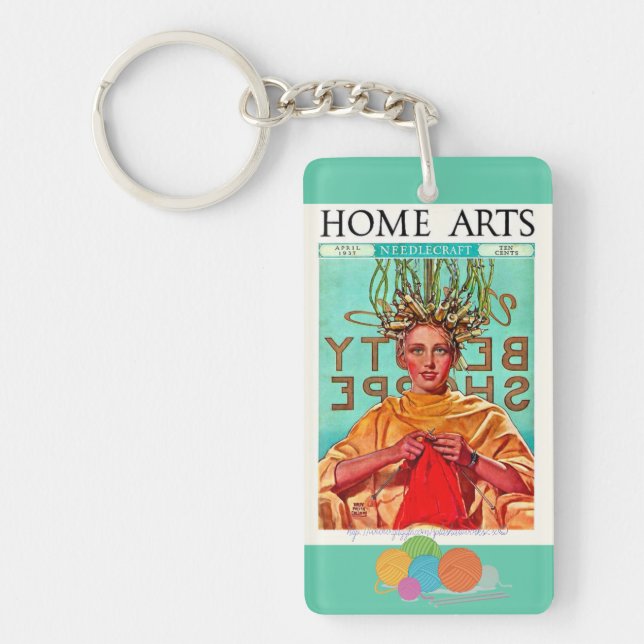 ‚Plissé‘ Schlüsselanhänger (Vorderseite)