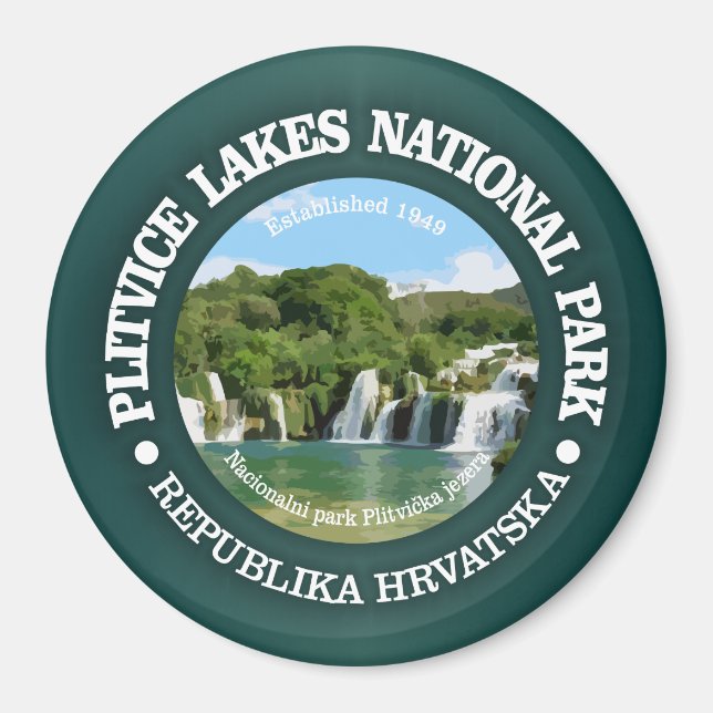 Plitvice Lakes NP Magnet (Vorne)