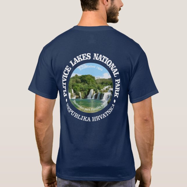 Plitvice Lakes NP T-Shirt (Rückseite)