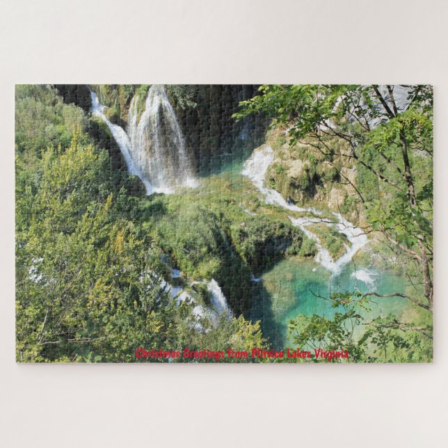 Plitvice Seen Virginia. Jigsaw Puzzle (Horizontal)