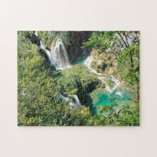 Plitvice Seen Virginia. Puzzle