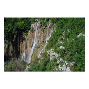Plitvicer Seen Kroatien Poster