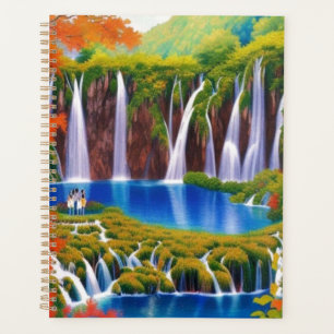 Plitvicer Seen, Kroatien Wasserfälle im Herbst Planer