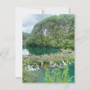Plitvicer Seen Postkarte