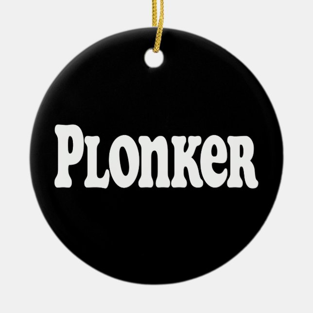 Plonker Keramik Ornament (Vorne)