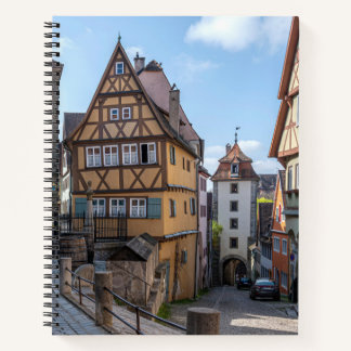 Plönlein in Rothenburg ob der Tauber, Deutschland Notizbuch