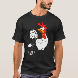 Plopp Eggs Henhouse Chicken T-Shirt