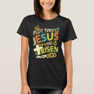 Plot Drehung Jesus hat Sonnenblume überqueren Retr T-Shirt