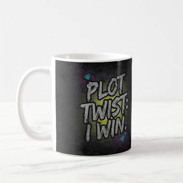 Plot Twist: Ich gewinne Kaffeetasse (Links)