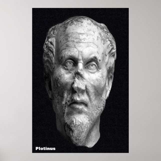 Plotinus / Griechischer Philosoph / Poster (Vorne)