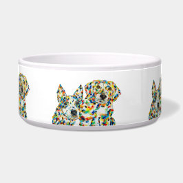 Plott Hound & Australian Shepherd Dog Bowl Napf
