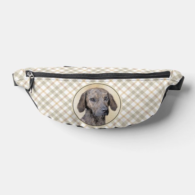 Plott Hound Malerei Brindle Niedlich Original Hund Bauchtasche (Ablage )