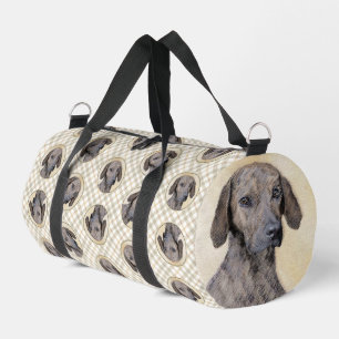 Plott Hound Malerei Brindle Niedlich Original Hund Duffle Bag