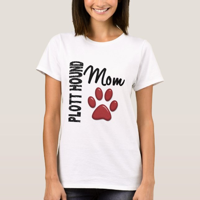 Plott Jagdhund-Mama 2 T-Shirt (Vorderseite)