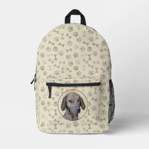 Plott-Malerei - Süße originelle Hundekunst Bedruckter Rucksack