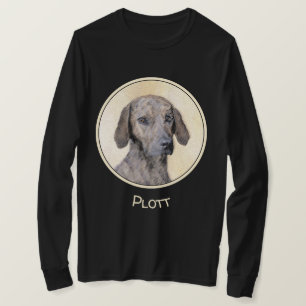 Plottenmalerei - Niedliche Original Hundekunst T-Shirt